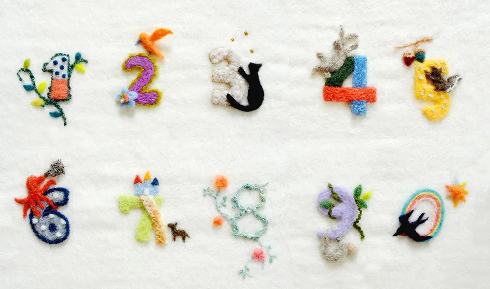 フェルトイラスト