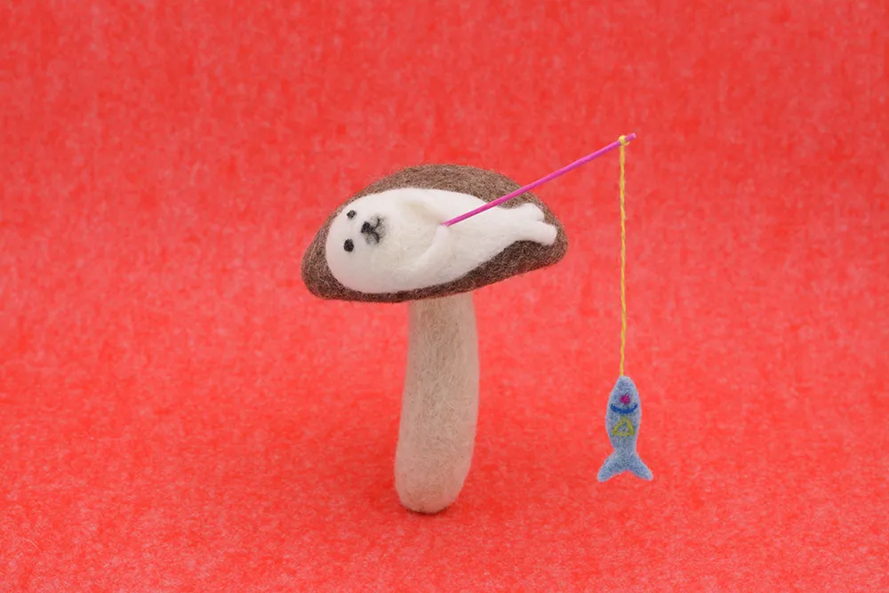 フェルト立体イラスト